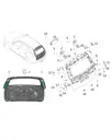 Болт с шестигранной фланцевой головкой M8x1.25x25 для XPENG G9, Q186B0825TF61
