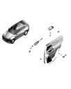 Внутренняя ручка задней правой двери для XPENG G9, 6208130EA1-B7-01