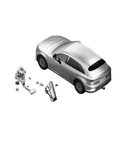 Кронштейн педали тормоза для XPENG G9, 3030110EA1-00-01