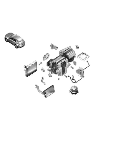 Датчик температуры воздуховода для XPENG G9, 8105H06ED1-00-01