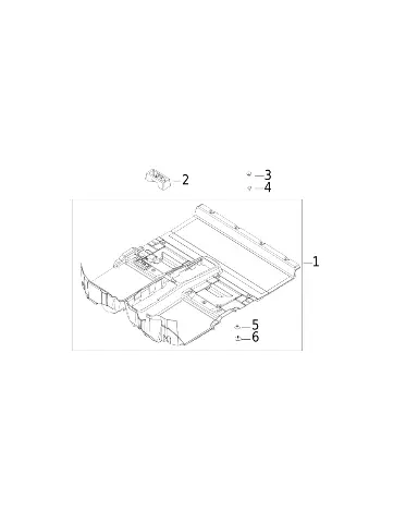 Клипса для XPENG P7+, 6230508FA1-00-01