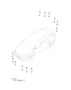 Парковочный радар для XPENG P7+, 8720001HA1-WZ-02