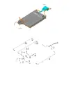 Выходная трубка заднего электродвигателя для XPENG P7+, 2370006FC1-00-03