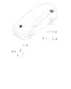 Массовый провод аккумулятора для XPENG P7+, 8335102FC1-00-01