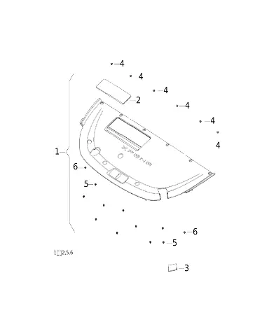 Фиксатор для XPENG P7+, 911001200-00-01