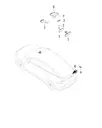 Камера салонного зеркала заднего вида для XPENG P7+, 8730007FC1-00-03