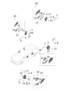Личинка замка для XPENG P7+, 5610500ED2-00-02