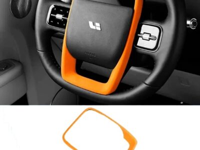 Вставка в руль Lixiang L6, L7, L8, L9, оранжевого цвета