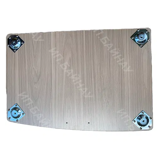 Органайзер в багажник 3х-уровневый со столиком Lixiang L8, L9, бежевый цвет