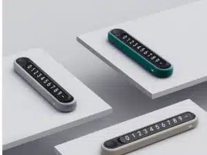 Оригинальная автовизитка, авто табличка Lixiang, Золотого цвета