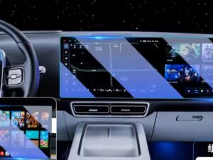 Защитное стекло для приборной панели и двух мониторов, Lixiang L7, из 3 элементов