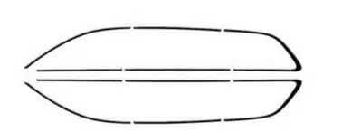 Антихром на стекла Lixiang L7