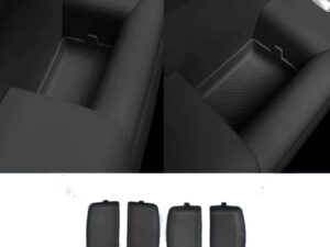Силиконовые накладки на дверные ручки Lixiang L9, Черного цвета