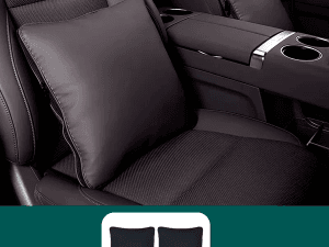 Подушка-одеяло Lixiang, черного цвета, 2 шт, кожзам