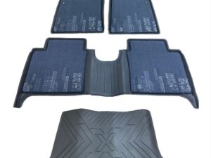 Оригинальные двухслойные полики, коврики в салон и багажник Zeekr X, TPE, 5 местная комплектация