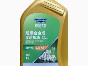 Оригинальное масло в двигатель Geely Auto, 0W-20, 1 литр