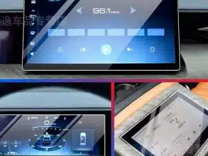 Защитное стекло для приборной панели и двух мониторов, Tank 500, из 3 элементов