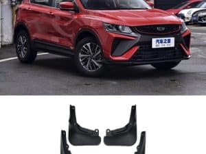 Брызговики Geely Coolray, черного цвета, 2023 год