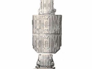 Защита днища, картера поддона из стали, Zeekr 001, из 5 частей