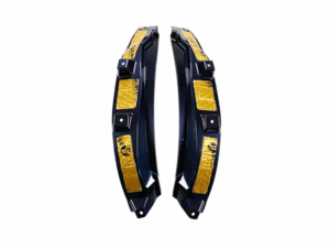 Комплект защиты задних колесных арок Zeekr 001, 2 шт. Серого цвета