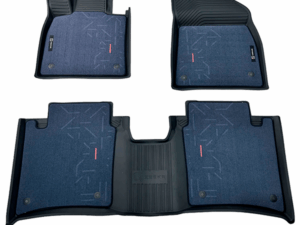 Оригинальные двухслойные полики, коврики в салон Zeekr 001, TPE