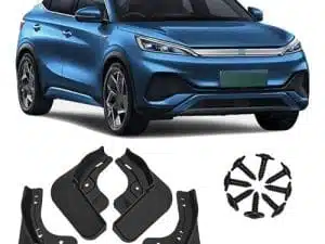 Брызговики BYD Yuan Plus, 2022 год, черного цвета