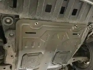 Защита днища, картера, поддона из алюминиево-магниевого сплава, толщиной 2.5 мм. Chevrolet Monza, 1.3Т