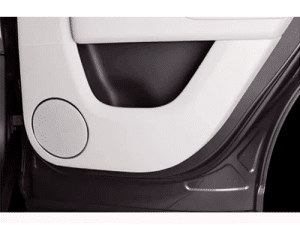Комплект защитных накладок на дверные карты, Lixiang L7, белого цвета из эко кожи