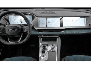 Защитное стекло для монитора и приборной панели, Geely Monjaro из 2 элементов