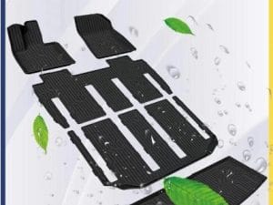 Однослойные полики, коврики в салон и багажник Zeekr 009, TPE