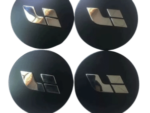 Комплект заглушек ступицы на диск Lixiang, цвет черно-матовый