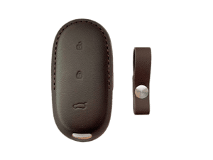 Чехол для смарт ключа Lixiang, коричневого цвета, эко кожа