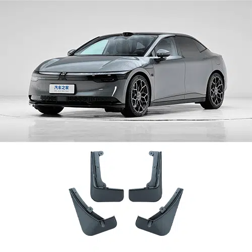 Брызговики Zeekr 007, черного цвета