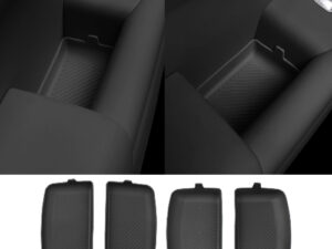 Силиконовые накладки на дверные ручки Lixiang L7, L8, L9, Черного цвета