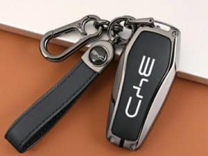 Противоударный, защитный чехол для смарт-ключа BYD, Черного цвета