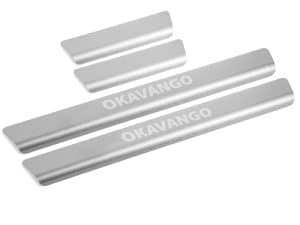 Накладки порогов Rival (4 шт.) Geely Okavango 2023-