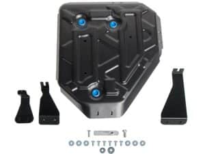 Защита топливного бака + комплект крепежа, RIVAL, Сталь, Hyundai Tucson 2021-, V - 2.0 (150 л.с.), 2.0d / KIA Sportage 2021-, V-2.5