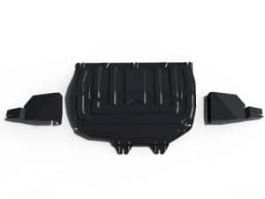 Защита картера + КПП+ левый и правый пыльники+ комплект крепежа, Rival, Сталь,Chery Tiggo 4;Chery Tiggo 7;Chery Tiggo 7 Pro;Chery Tiggo 7 Pro Max;Cher