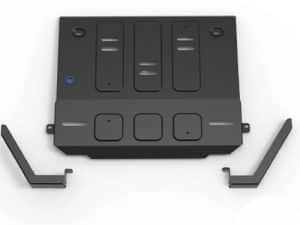 Защита картера + комплект крепежа, Rival, Сталь, Geely Emgrand SS11, V-1.5, МКПП, АКПП, передний, 2023-