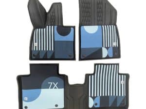Оригинальные двухслойные полики, коврики в салон Zeekr 7X