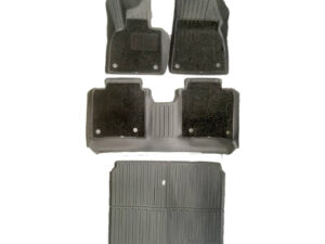 Двухслойные полики, коврики в салон Zeekr 001, TPE, рест