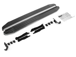 Порог-площадка "Premium" A173ALP + комплект крепежа, RIVAL, Omoda C5, 2022-