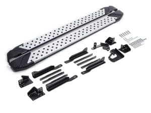 Порог-площадка "Bmw-Style" D180AL + комплект крепежа, RIVAL, Kia Sportage 2021-, V - 2.5, Hyundai Tucson 2021-, Hyundai Santa Fe 2021-,KIA Sorento 202