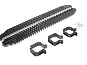 Порог-площадка "Premium" A173ALP + комплект крепежа, RIVAL, Mitsubishi Pajero Sport 2008-2013-2016