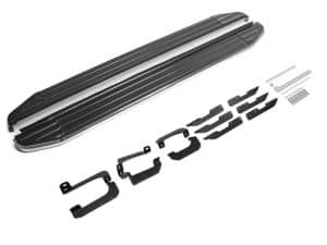 Порог-площадка "Premium" A180ALP + комплект крепежа, RIVAL,Chery Tiggo 7 2019-2020/ 7Pro 2020-/7Pro Max 2022-/Tiggo 8 2020-/ 8Pro 2021-/ 8ProMax 2022-