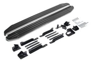 Порог-площадка "Premium" A180ALP + комплект крепежа, RIVAL, Kia Sportage 2021-, V - 2.5, Hyundai Tucson 2021-, Hyundai Santa Fe 2,KIA Sorento 2020-