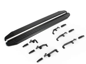 Порог-площадка "Premium-Black" A180ALB + комплект крепежа, RIVAL, Jetour X70 Plus;2023-;1,6;FWD;РКПП;Soueast S07;2024-;1,6;4WD;АКПП;Soueast S07;2024-;