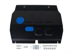 Защита картера + КПП + комплект крепежа, Rival, Сталь, Chevrolet Onix, 2022-