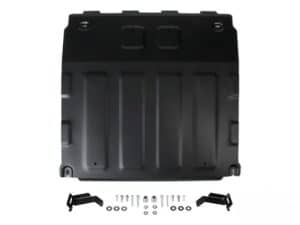 Защита картера + КПП + комплект крепежа, АвтоБРОНЯ, Сталь, Jac S7 2020-, V - 1.5