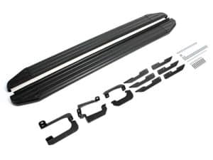 Порог-площадка "Premium-Black" A180ALB + комплект крепежа, RIVAL, Chery Tiggo 7 2019-2020/7 Pro 2020-/ 7 Pro Max 2022-/ Tiggo 8 2020-/ 8Pro 2021-/ 8Pr